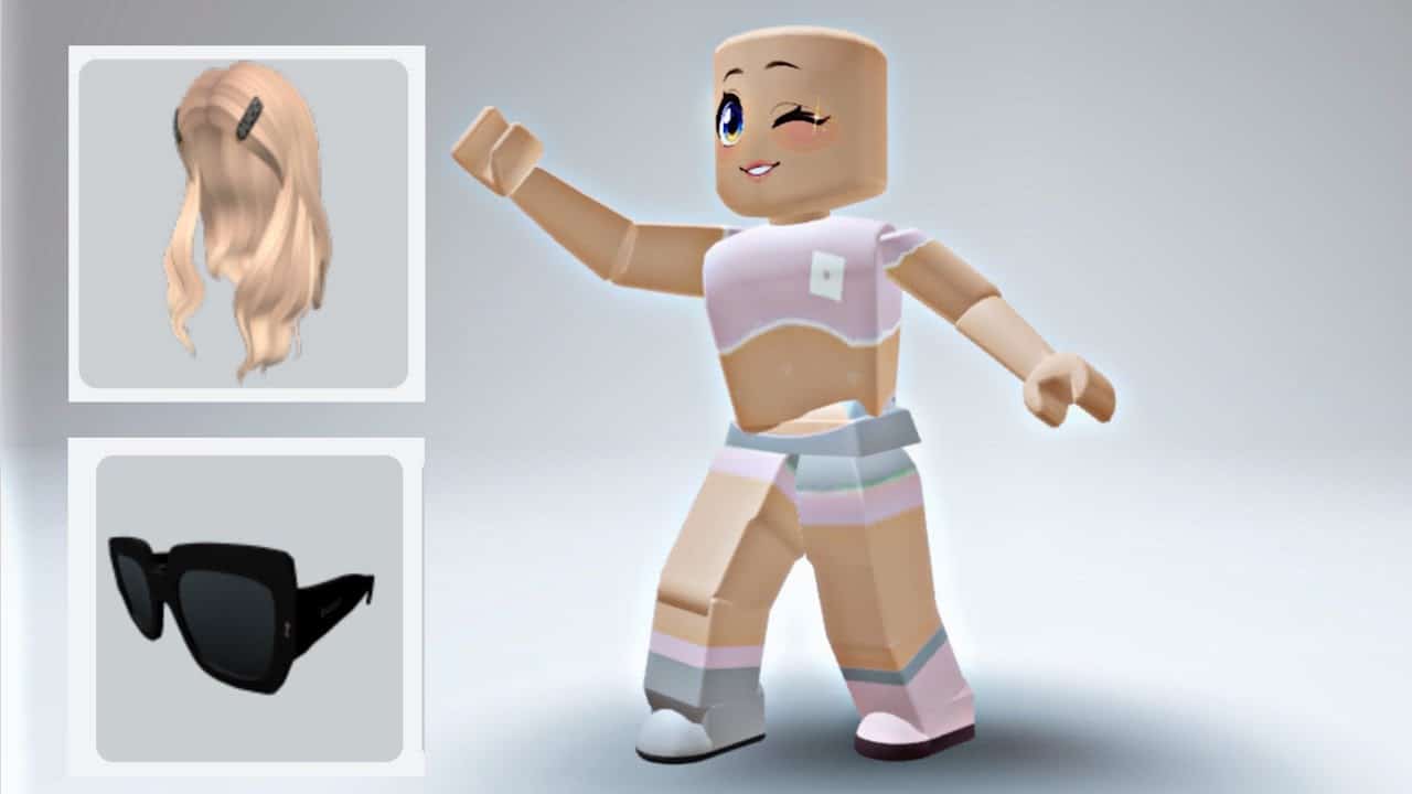 Hình avatar Roblox 0 Robux đáng yêu