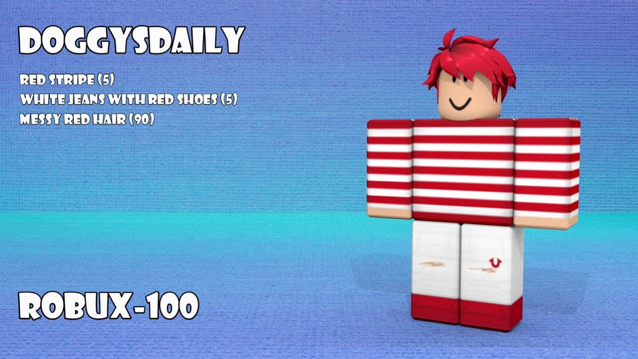 Hình avatar Roblox 100 Robux ấn tượng
