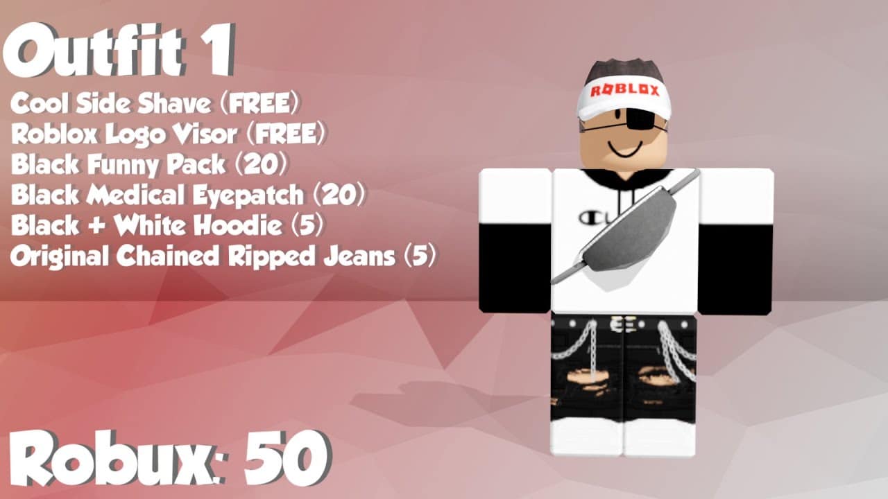 Hình avatar Roblox 50 Robux độc đáo