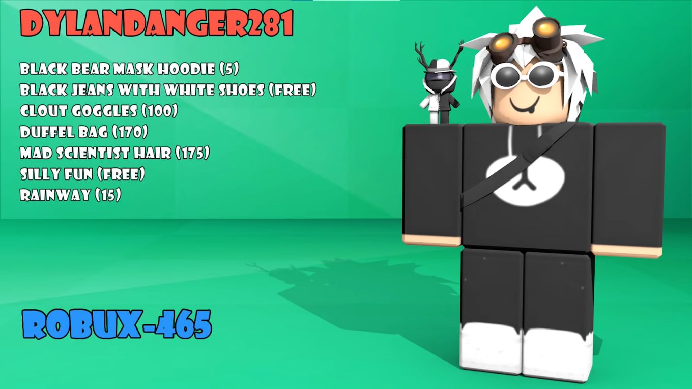 Hình avatar Roblox 500 Robux độc đáo