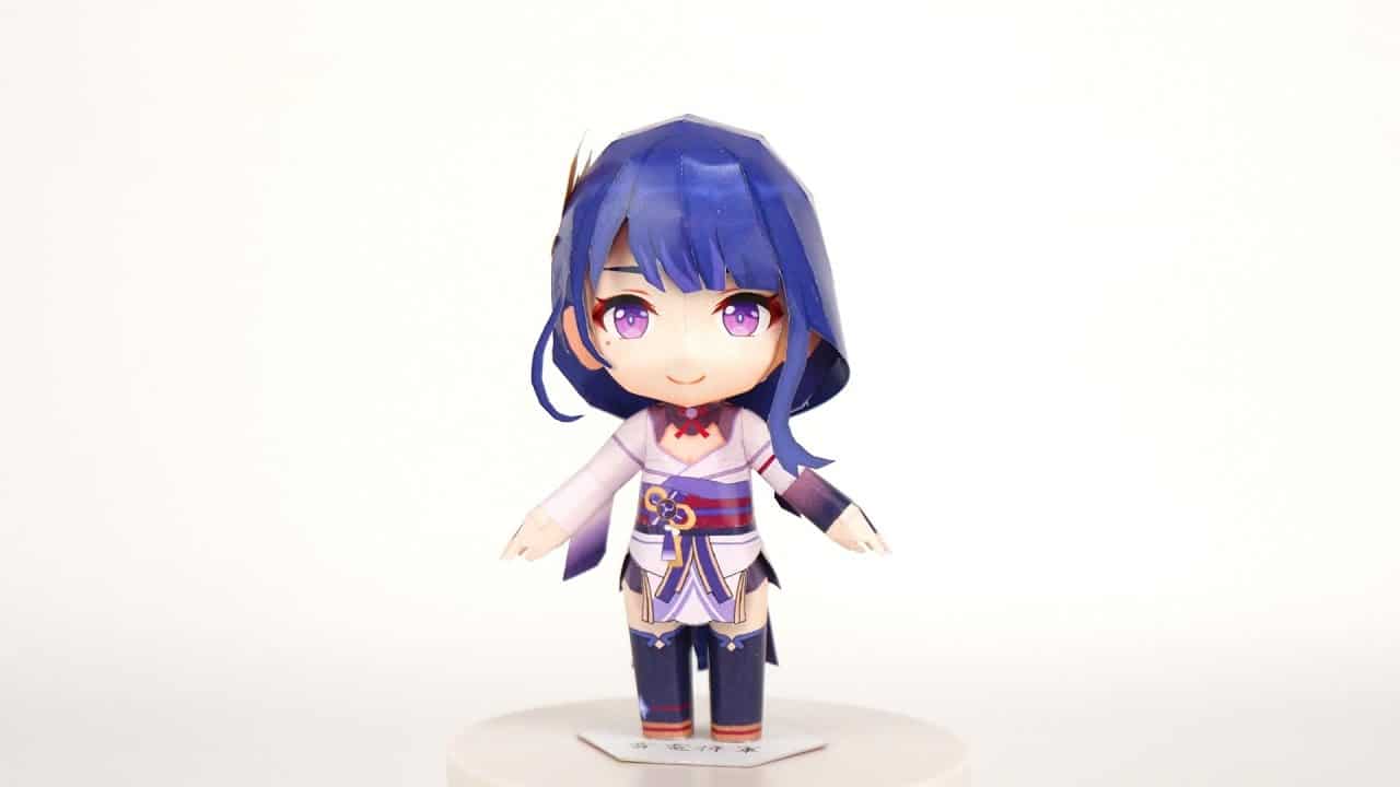 Hình chibi Raiden Shogun