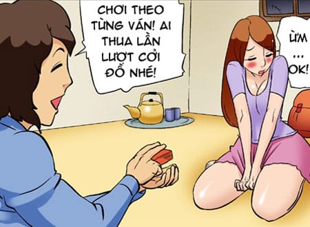 Hình chơi bài cởi đồ độc đáo