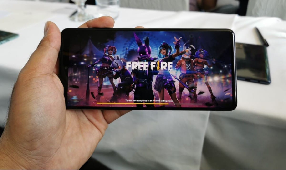 Hình chơi game Free Fire độc đáo