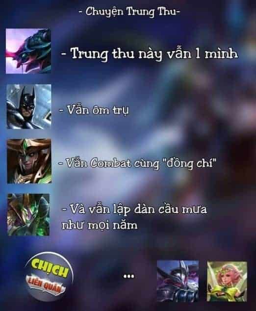 Hình chơi game Liên Quân hài hước chế lầy lội