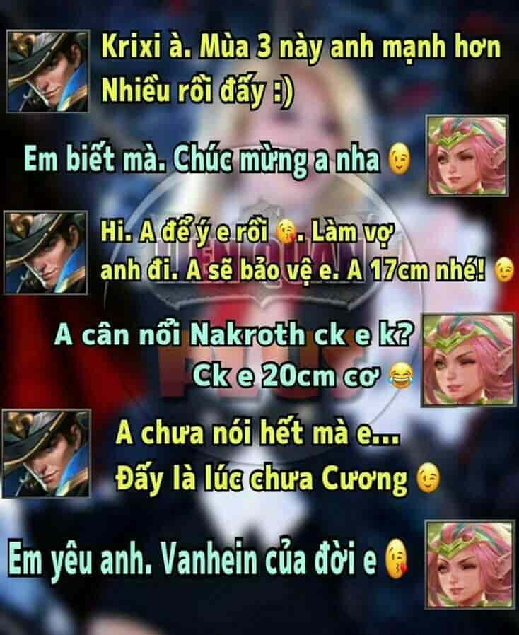 Hình chơi game Liên Quân troll hài hước