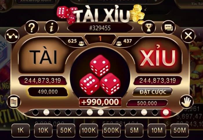 Hình chơi thắng tại game tài xỉu Go88
