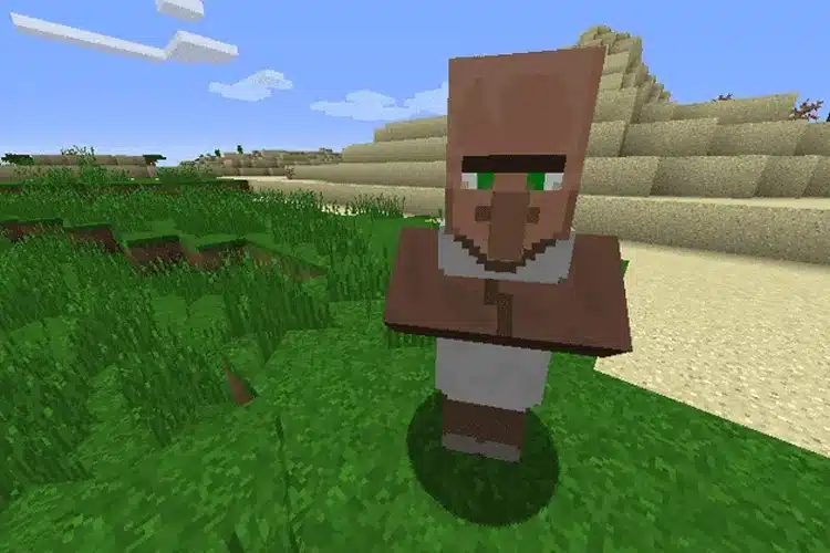 Hình dân làng Minecraft ấn tượng