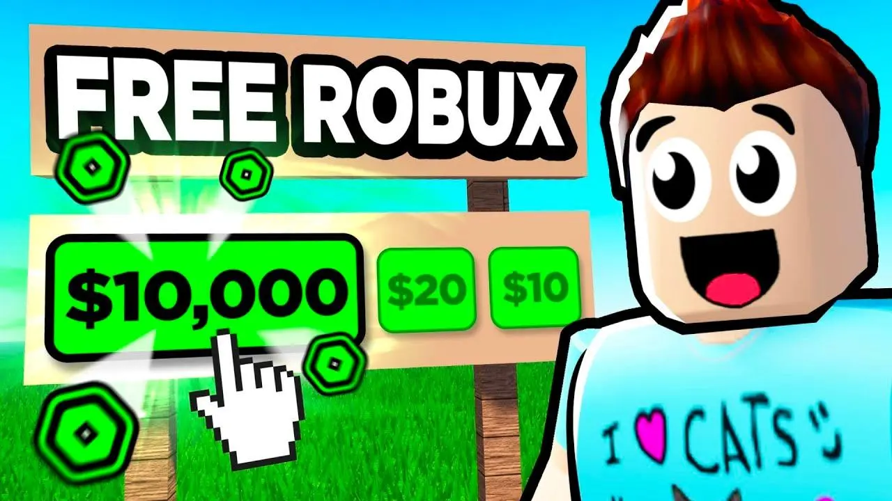 Hình free Robux độc đáo