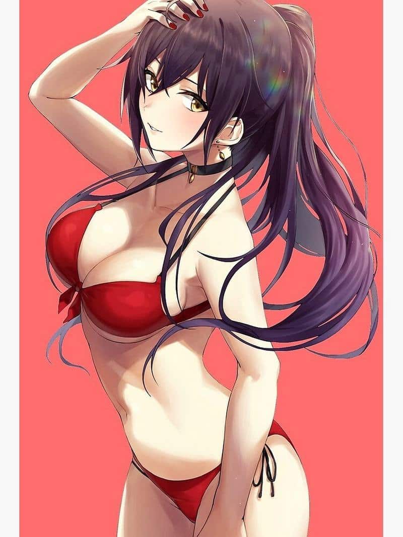 Hình gái anime lột đồ dễ thương