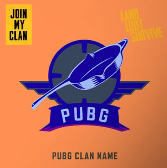 Hinh logo clan PUBG dep chat nhat