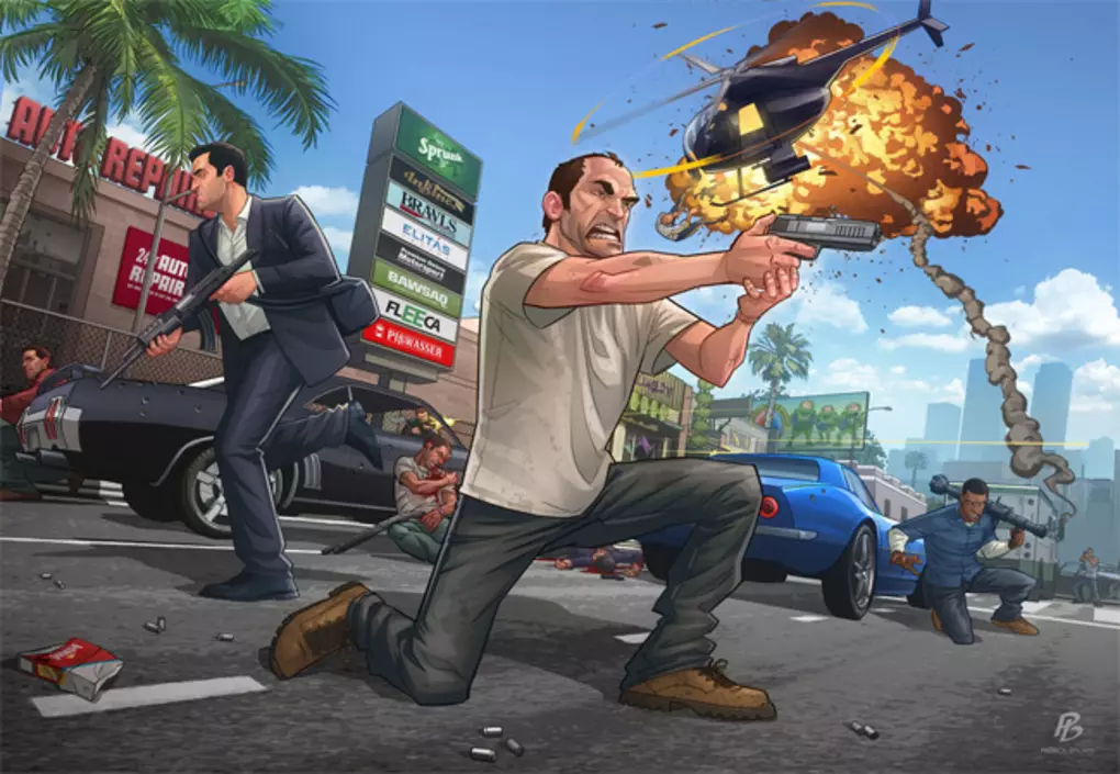 Hình nền GTA 5 4K chất lượng cao