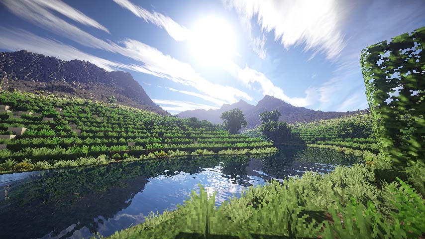 Hình nền Minecraft chill đẹp