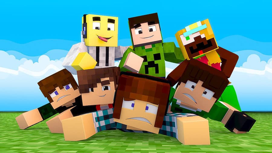 Hình nền Minecraft cute đáng yêu