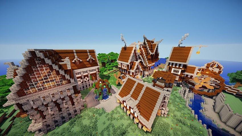 Hình nền Minecraft cute đẹp