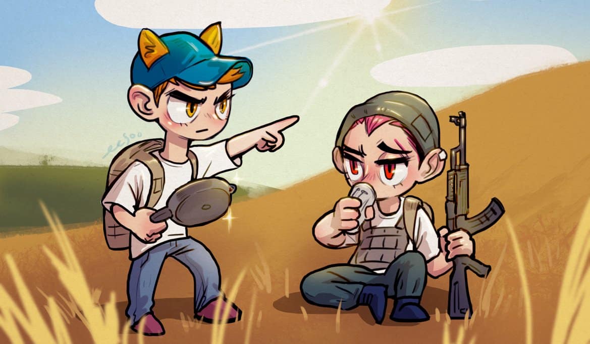 Hình nền Pubg cute ngộ nghĩnh