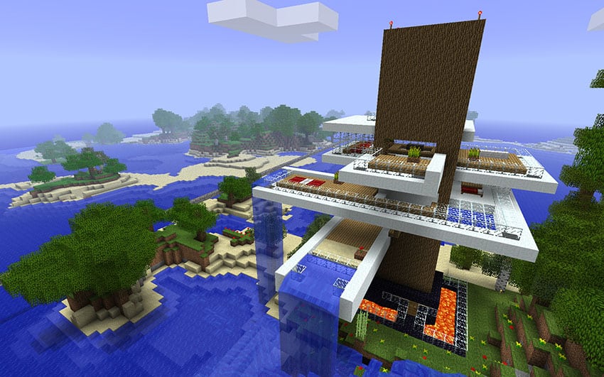 Hình nền đẹp Minecraft ấn tượng