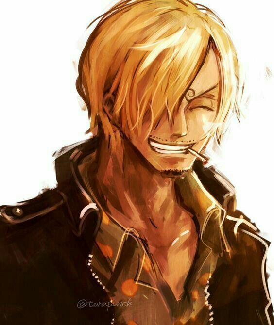 Hình nhân vật Sanji cười