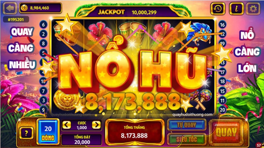 Hình nổ hũ Go88 thắng lớn