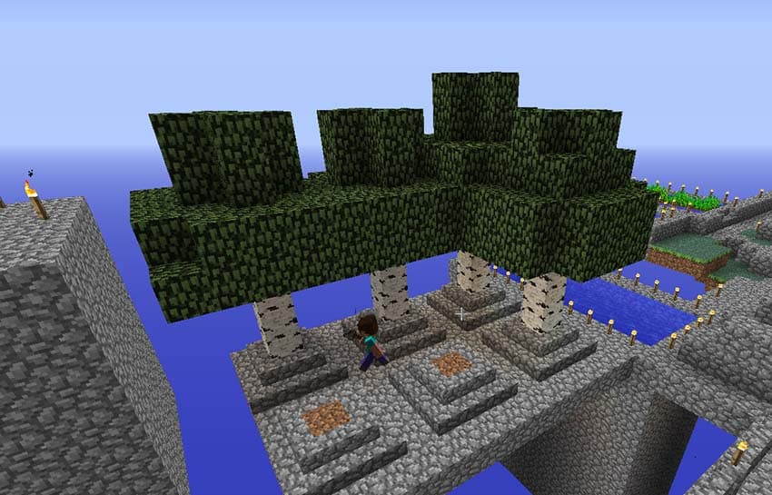 Hình phong cảnh Minecraft đẹp độc đáo