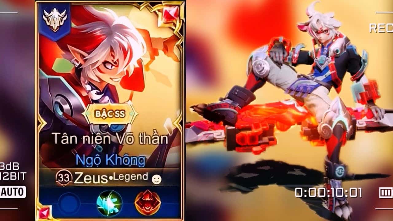 Hình tướng Ngộ Không Tân Niên Võ Thần siêu ngầu