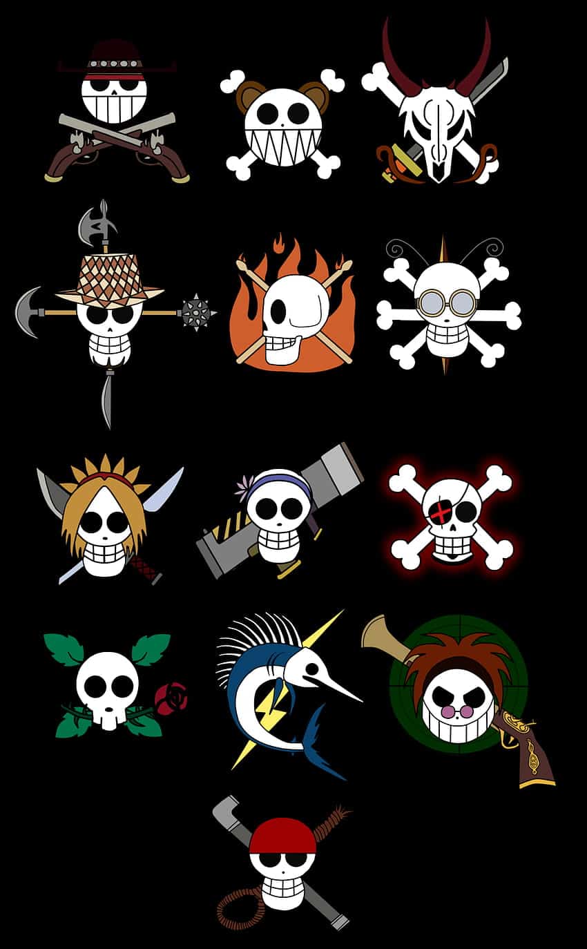 Logo hai tac trong One Piece cuc dep
