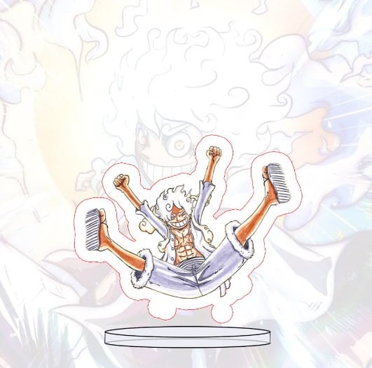 Luffy Gear 5 Chibi Sieu De Thuong