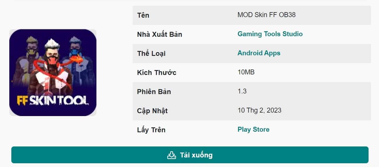 MOD Skin FF OB38