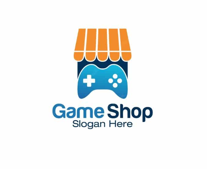 Mẫu logo shop game đặc sắc