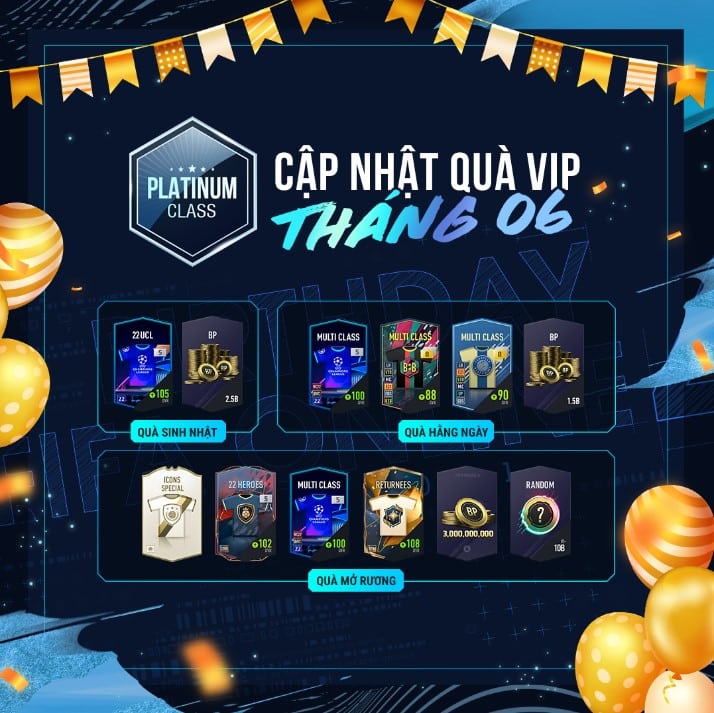 Mở Rương Vip Mỗi Tuần