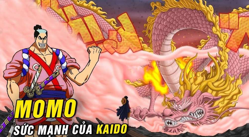 Momonosuke biến thành rồng sau khi ăn trái ác quỷ