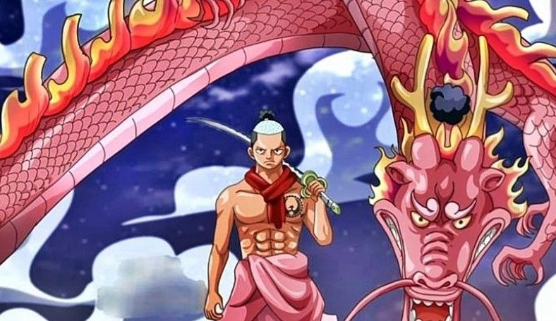 Momonosuke sau khi ăn trái ác quỷ