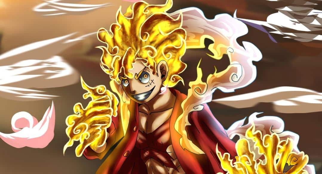 Nền Luffy Gear 5 3D Cực Đẹp