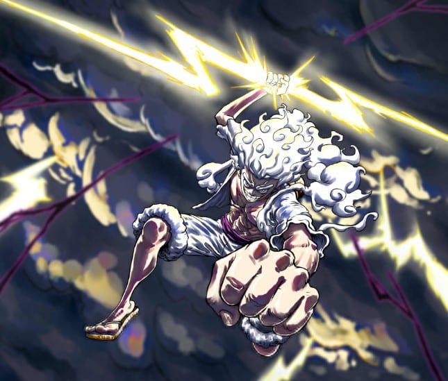 Nen Luffy Gear 5 3D