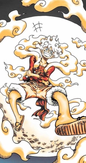 Nền Luffy Gear 5 Cho Điện Thoại