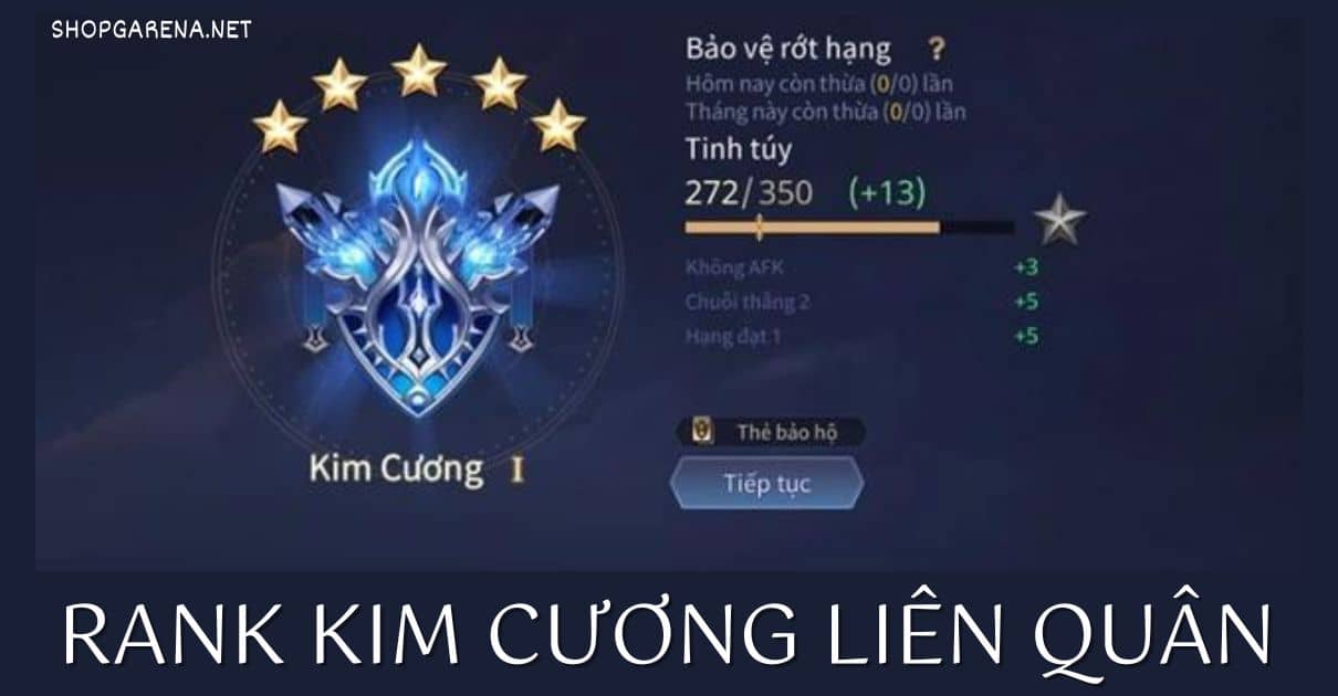 Rank Kim Cuong Lien Quan