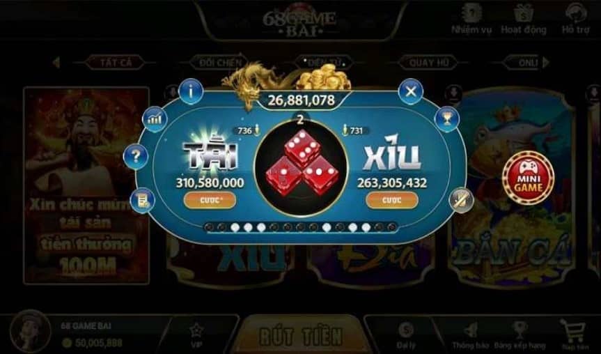 Shop Garena share cho bạn hình tài xỉu 631 mới nhất