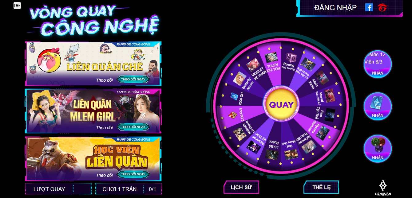 Trang web Nhanthuonglienquan