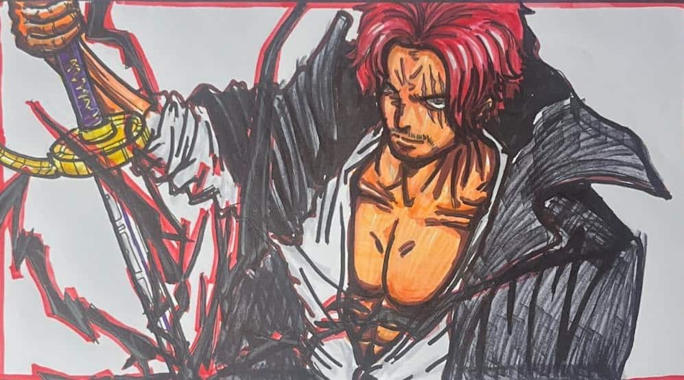 Vẽ Shanks Ngầu