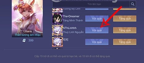 Vòi Quà Liên Quân