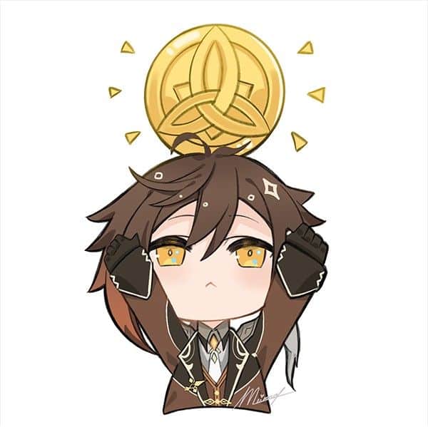 Zhongli Chibi Cute