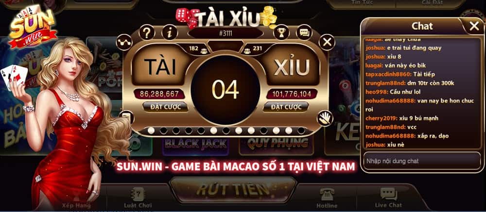 bộ hình tài xỉu sunwin đẹp nhất
