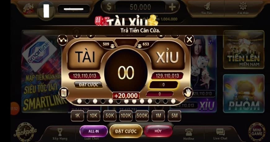 hình tài xỉu sunwin đẹp