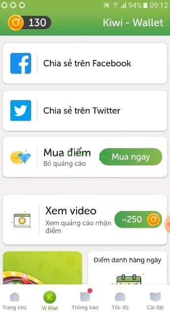 Hoàn thành các nhiệm vụ để nhận tiền