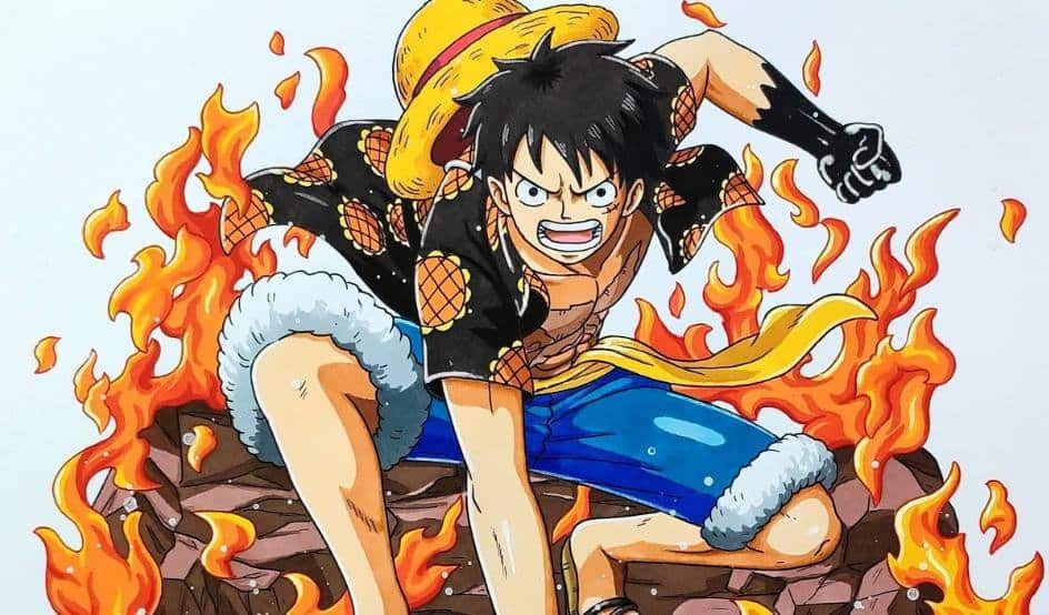 Ảnh NV Luffy Gear 6 Đẹp