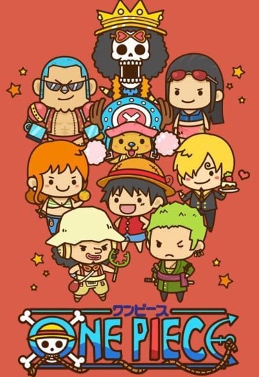 Anh One Piece Chibi 3D Cute