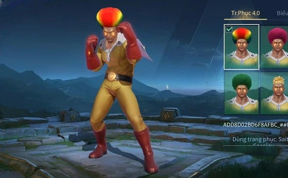 Ảnh skin Raz Saitama