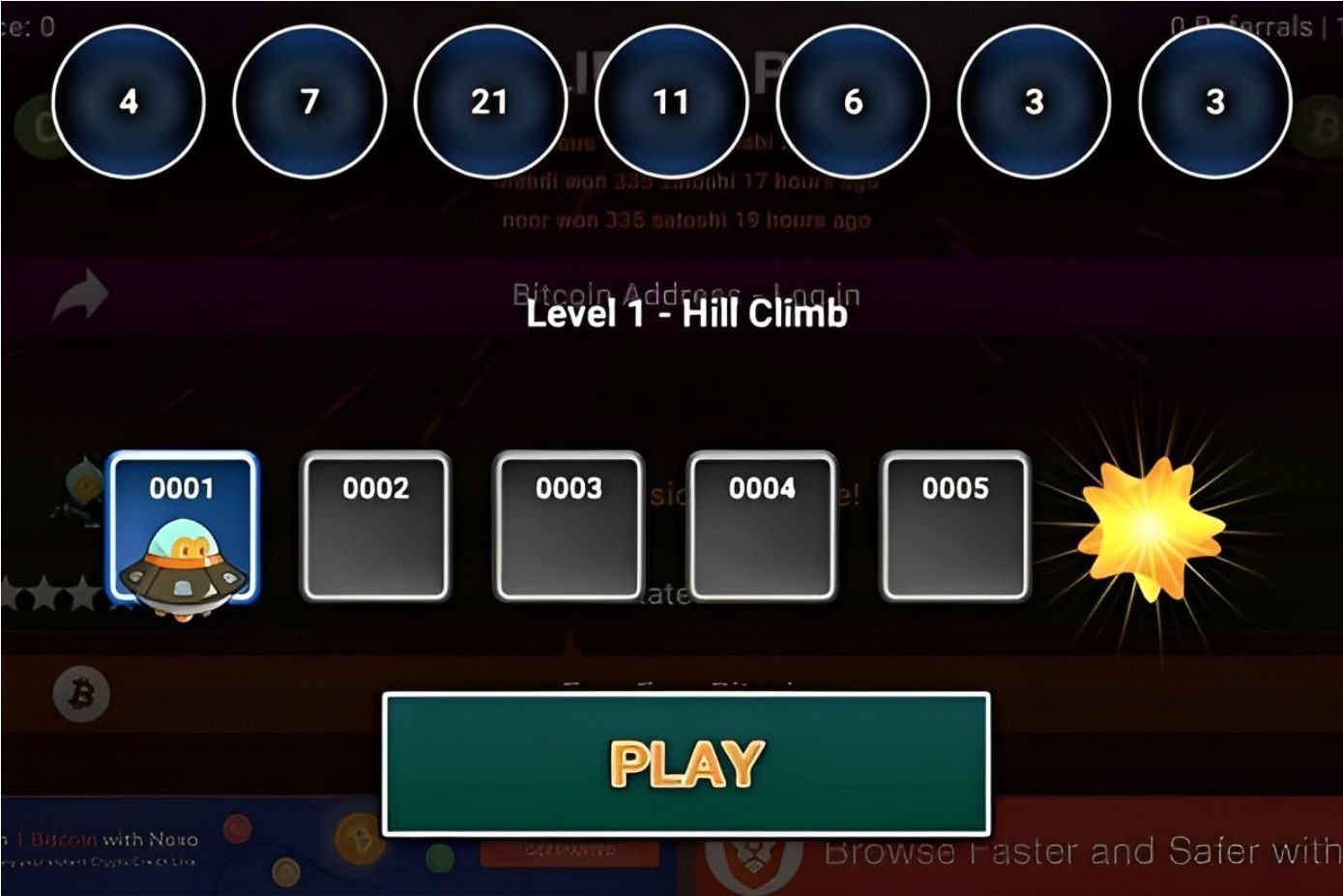 Bitcoin Alien Run là game kiếm tiền online cho những ai yêu thích tài chính