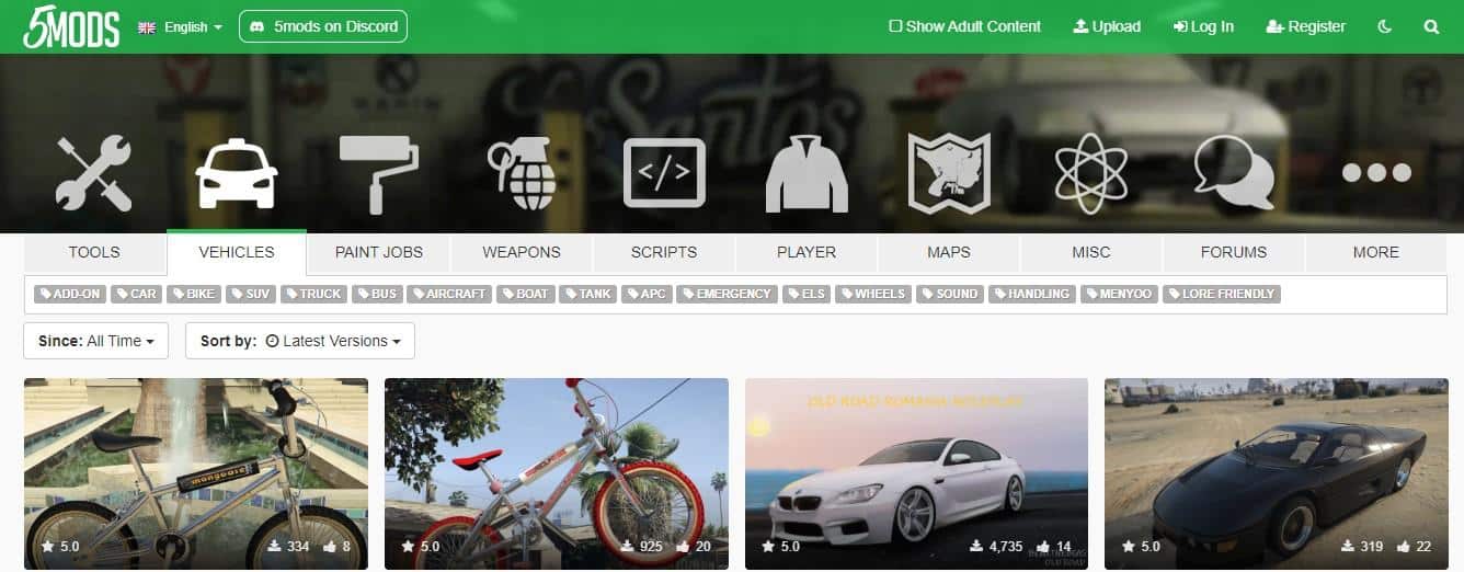 Cách Mod Siêu Xe Trong GTA 5