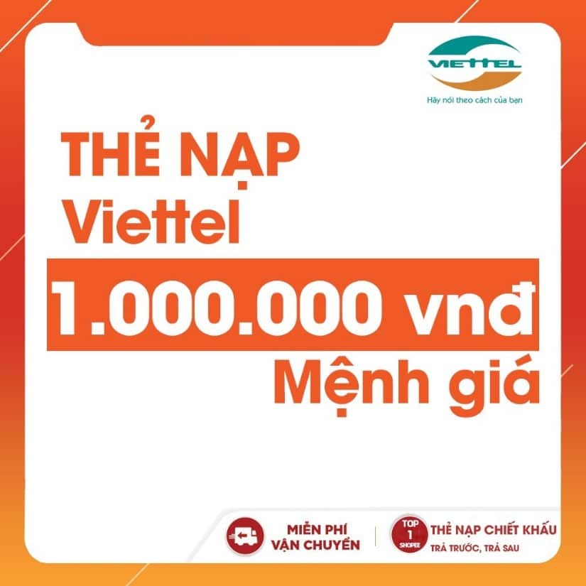 Cập nhật thêm cho bạn hình ảnh thẻ cào viettel 1 triệu