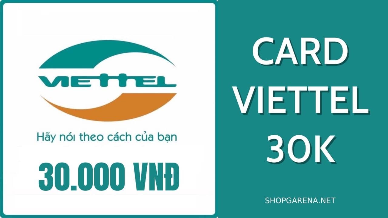 Card Viettel 30K